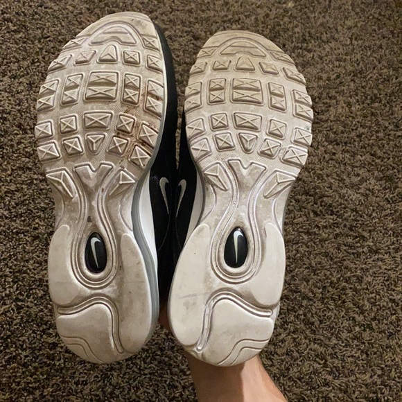 Black and white Nike Air Max sz 11 - Picture 4 of 4
